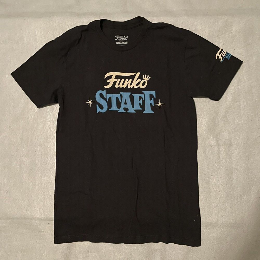 FUNKO 2022 STAFF T SHIRT Employee Exclusive 2-Sided Color Logo Graphics Size S